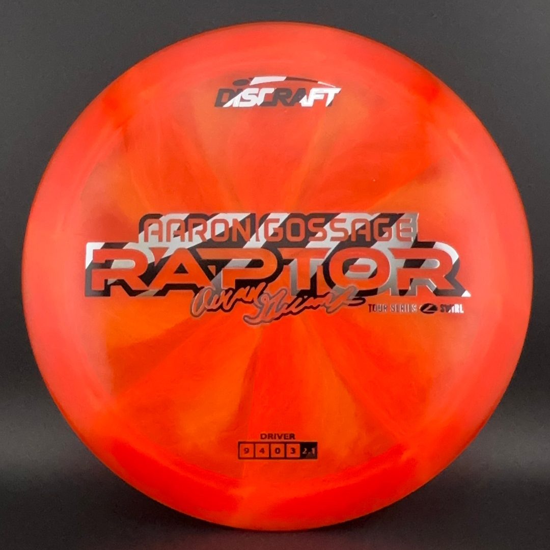 Z Swirl Raptor - Aaron Gossage 2025 Tour Series Discraft