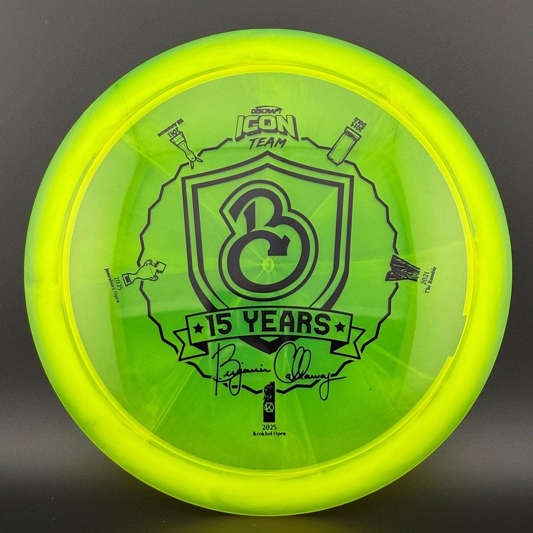 Z Swirl Undertaker - Ben Callaway 15 Year ICON Team Discraft
