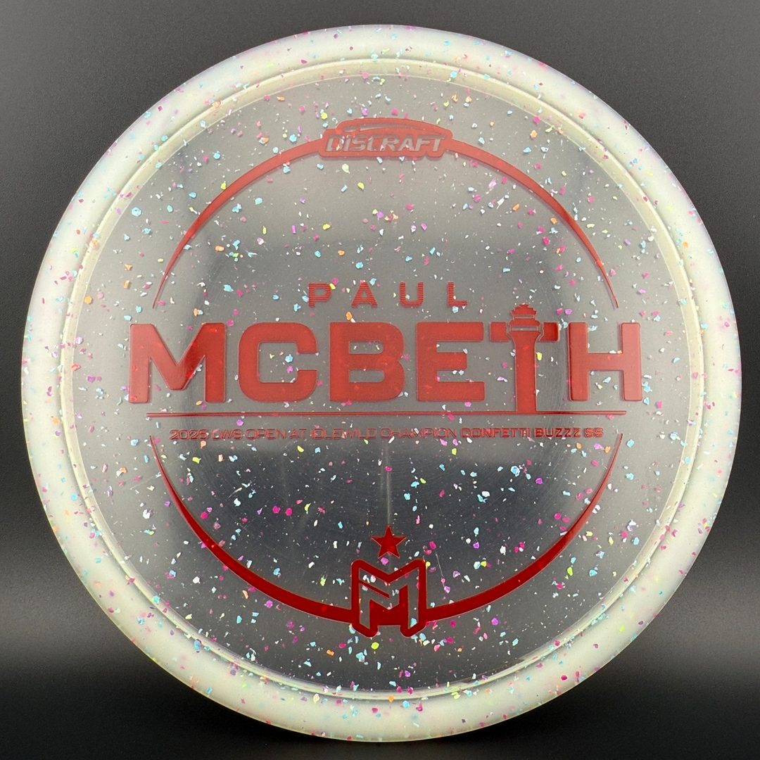 Confetti Z Buzzz SS - Paul McBeth 2025 LWS Open Discraft