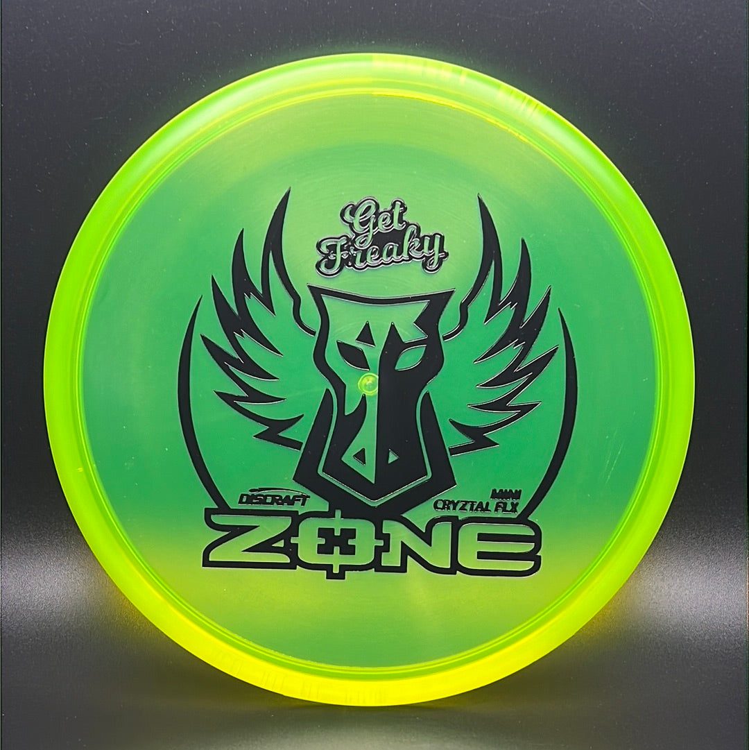 Mini Cryztal Flx Zone - Get Freaky 6" Mini Disc Discraft