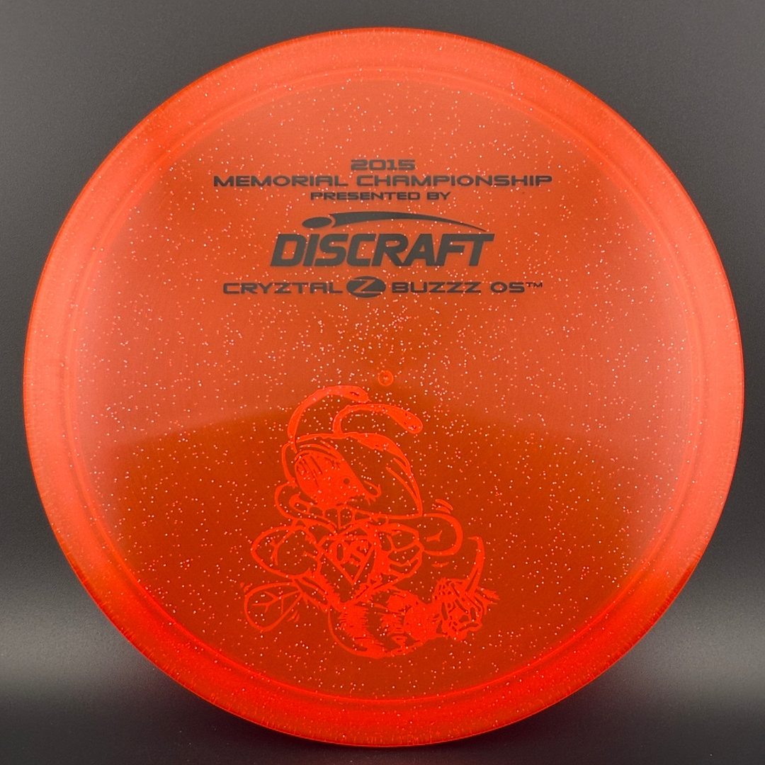 CryZtal Sparkle Z Buzzz OS - 2015 Memorial Edition Bee Bottom Stamp Discraft