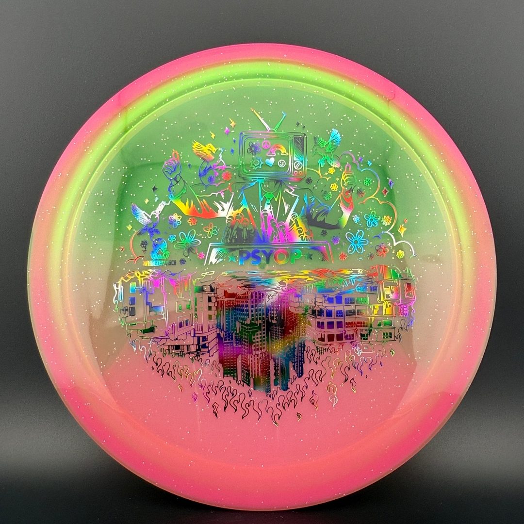 Metal Flake Retina Psyop Doomsday Discs