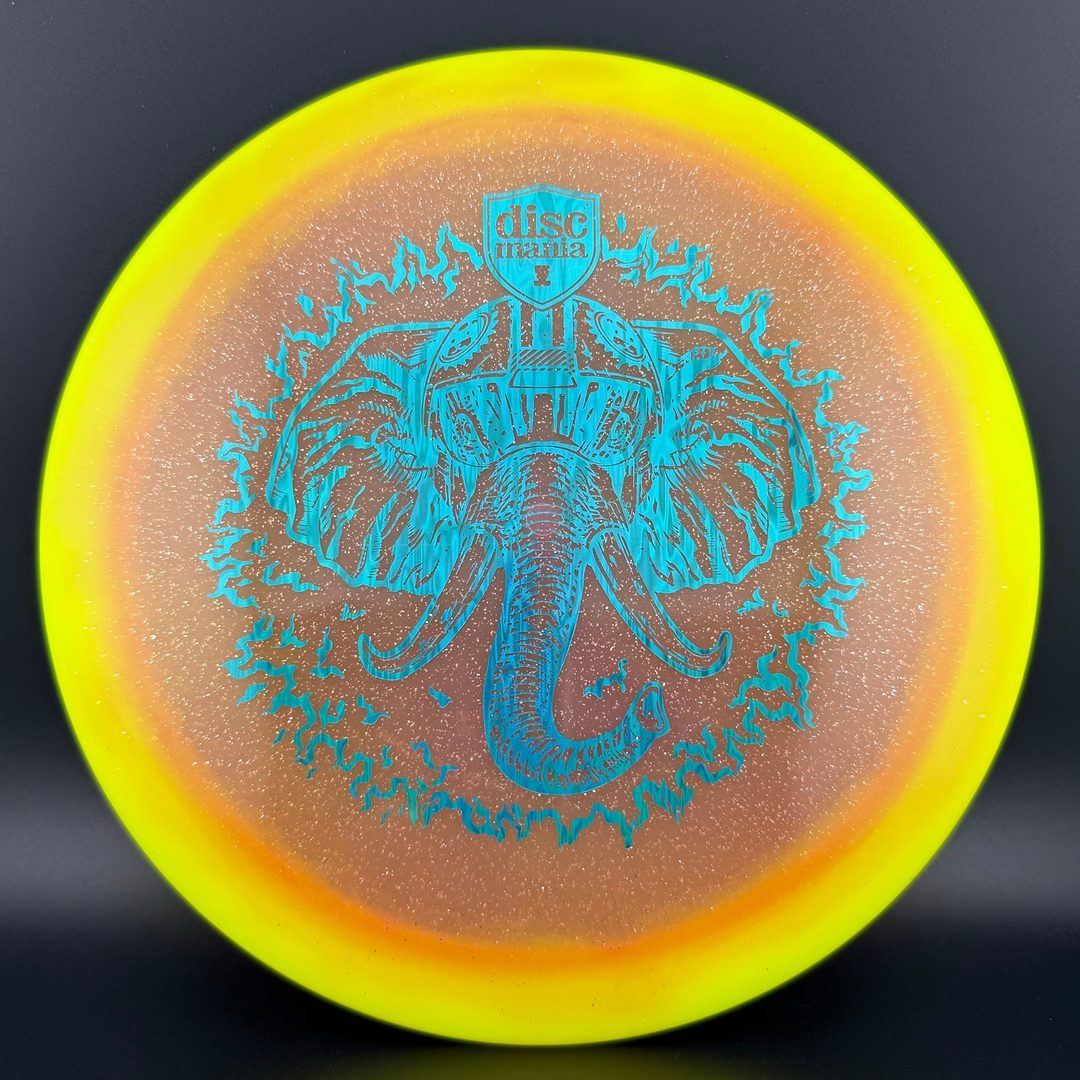 Glow Metal Flake Horizon C-Line FD3 - Limited Edition Solar Flare - Alden Harris Discmania