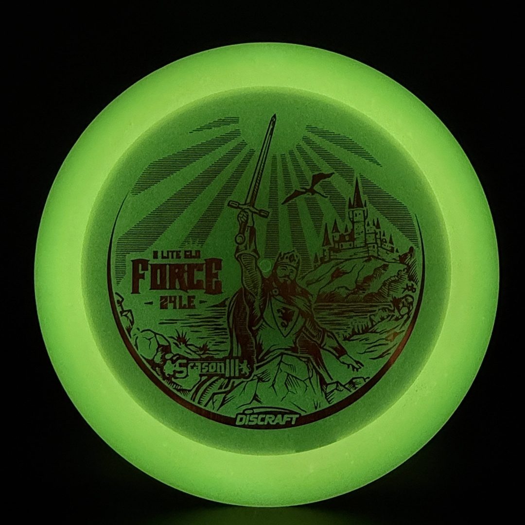 Z Lite Glo Force - Ledgestone 2024 Season 3 Discraft