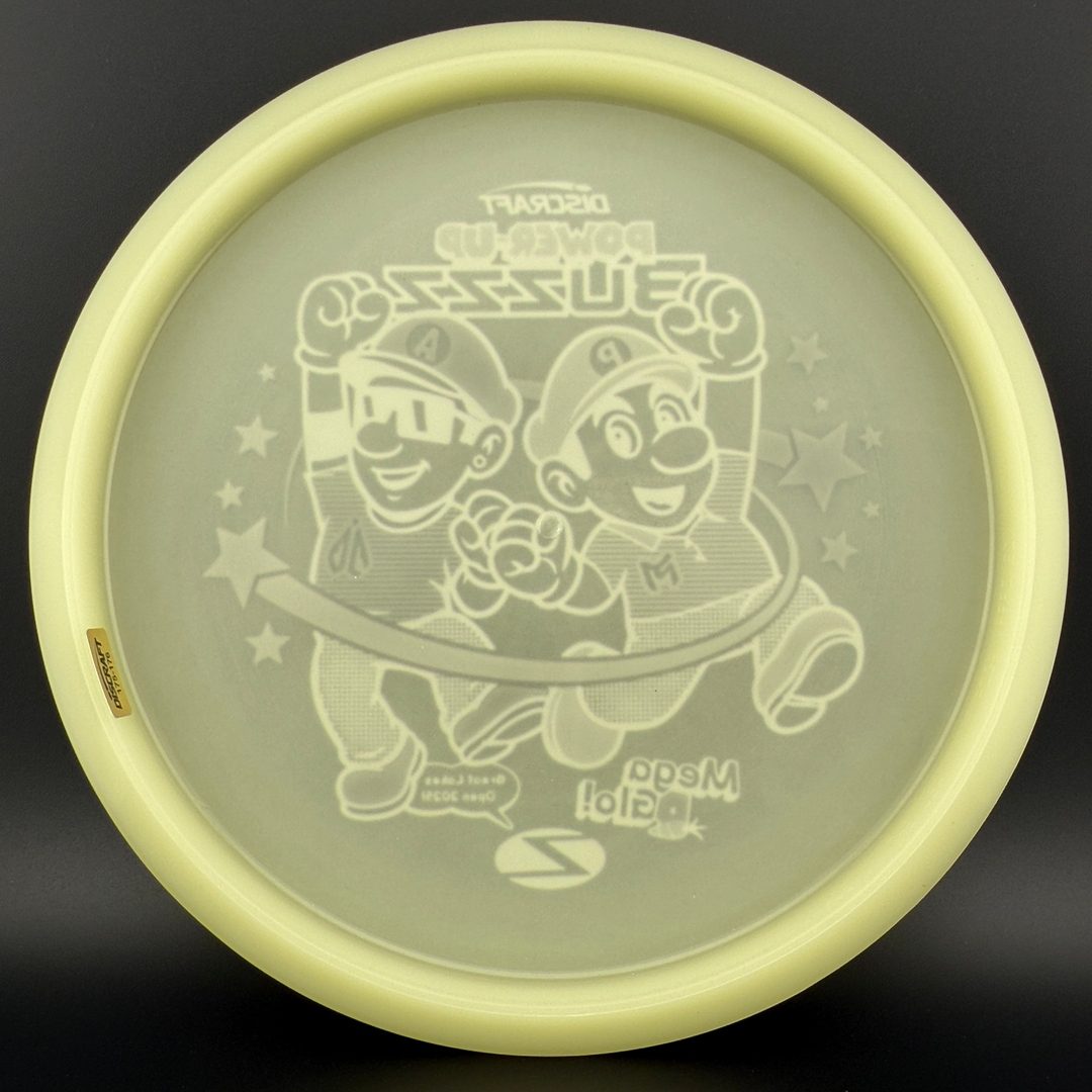 Mega Glo Buzzz - Power-Up - Paul McBeth & Anthony Barela Collab Discraft