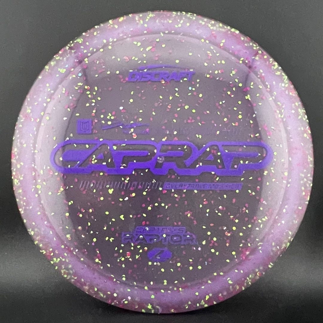 Confetti Z Captain's Raptor - Paul Ulibarri 2026 Discraft