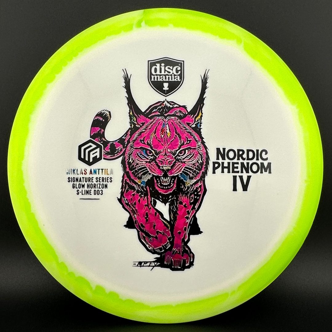 Glow Horizon S-Line DD3 3 Foil - Nordic Phenom 4 - Niklas Anttila Signature Series Discmania