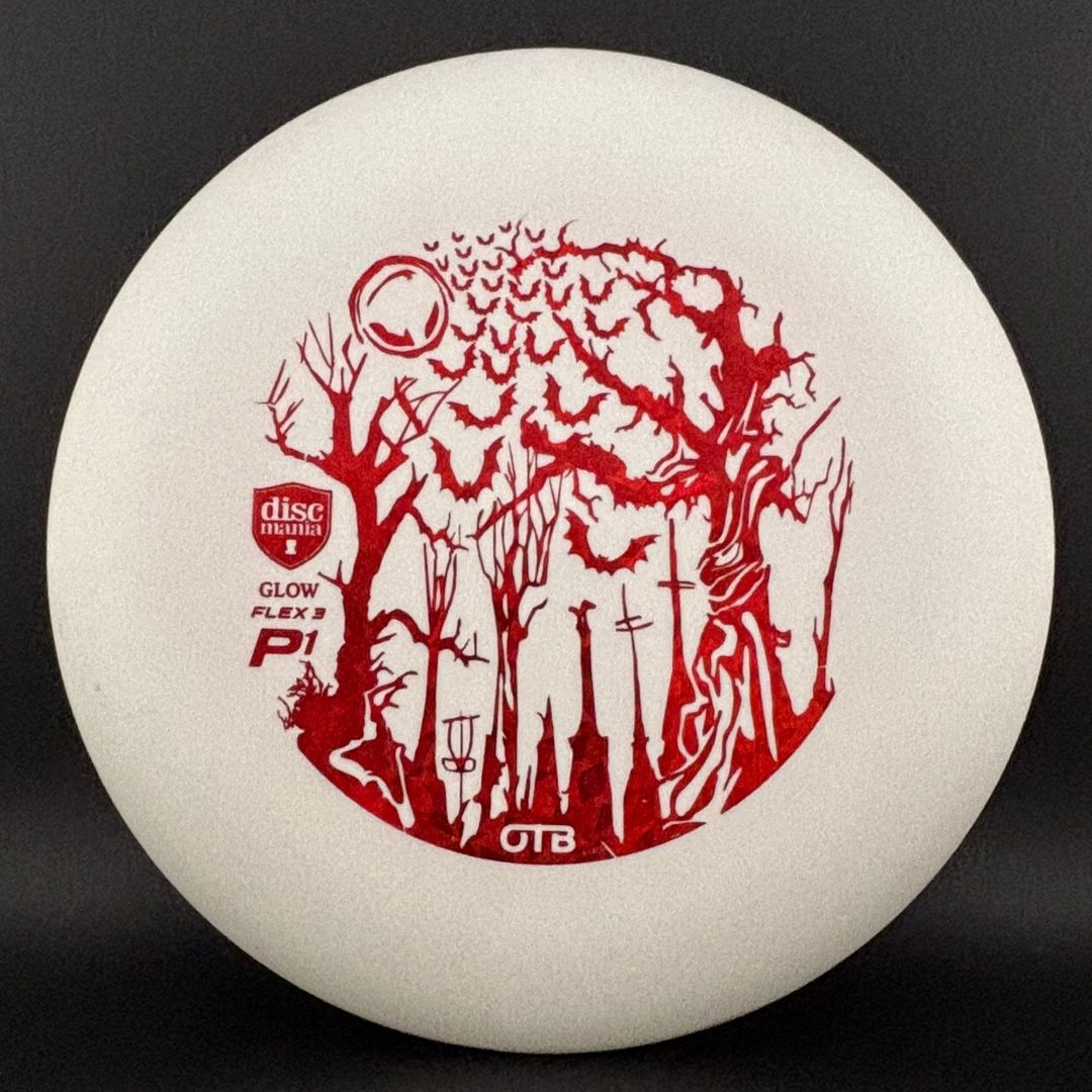 Glow D-Line Flex 3 P1 - 2023 OTB Halloween *Colten Stash Used* Discmania