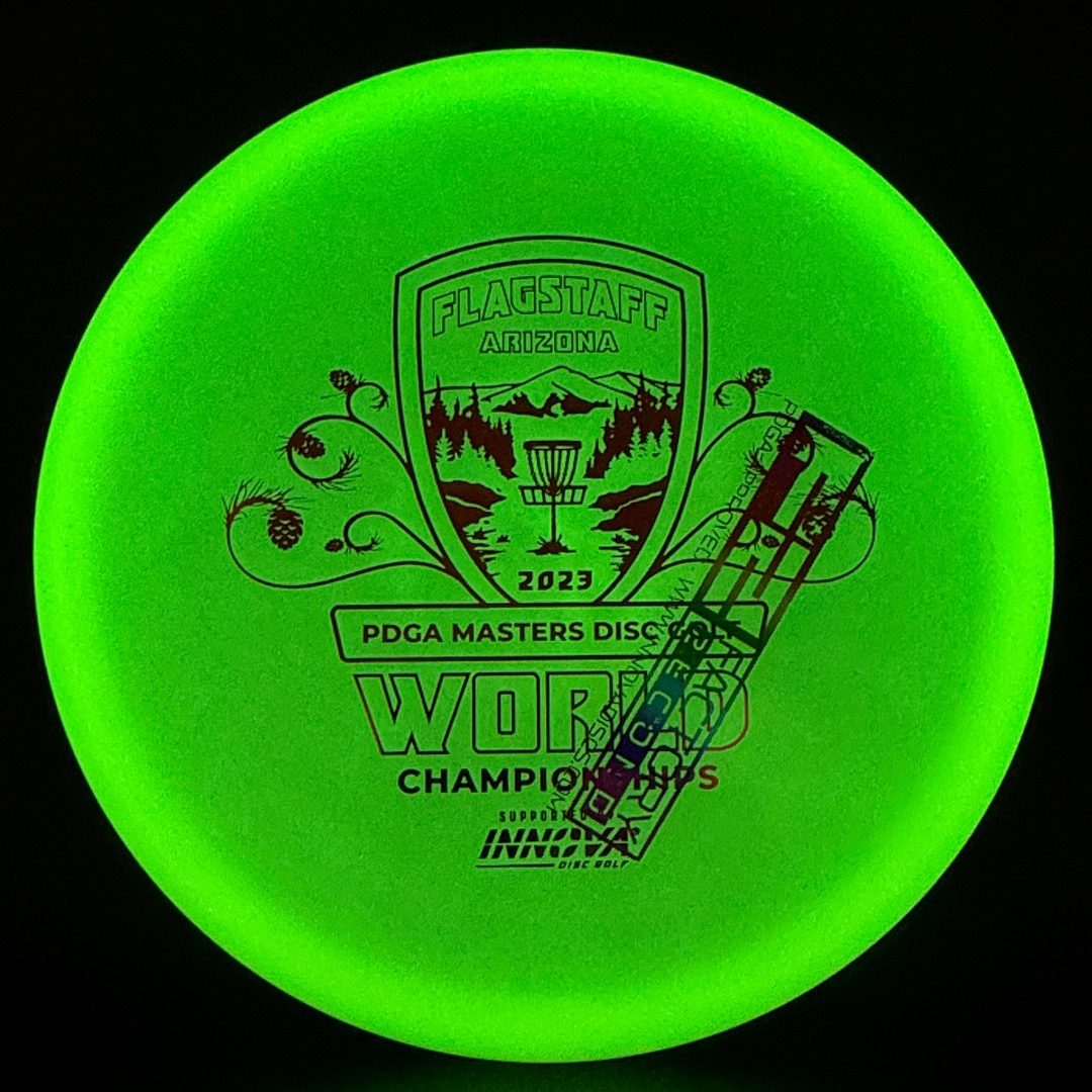 Glow Champion Gator - 2023 PDGA Masters - F2 Innova