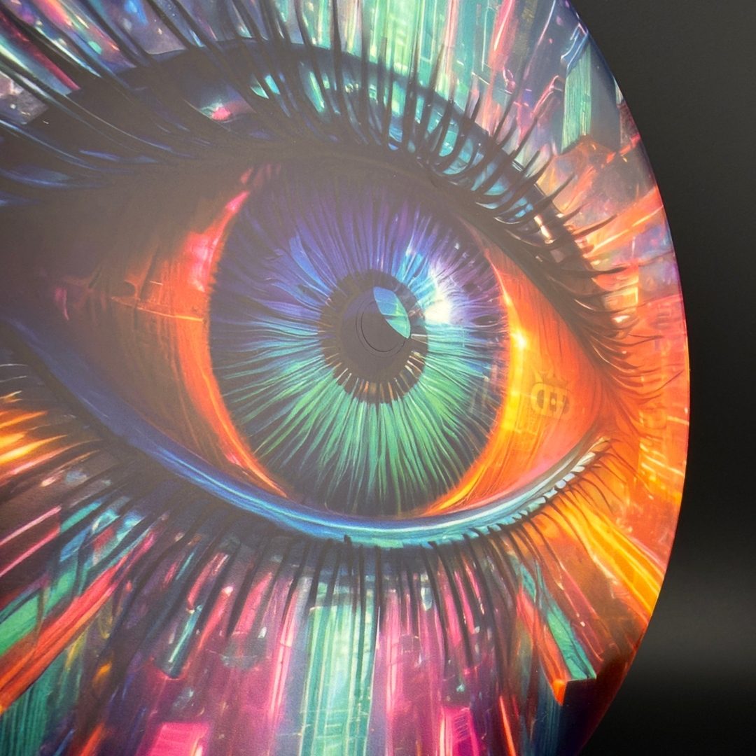 Fuzion Justice - DyeMax - All Seeing Eye Future Dynamic Discs