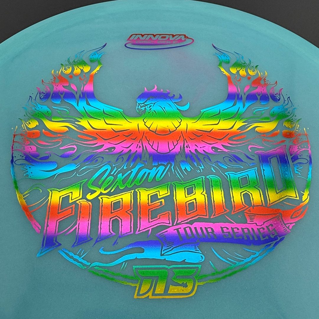 2020 Glow Champion Firebird - Blue Pink/Rainbow Foil - Nate Sexton TS Innova