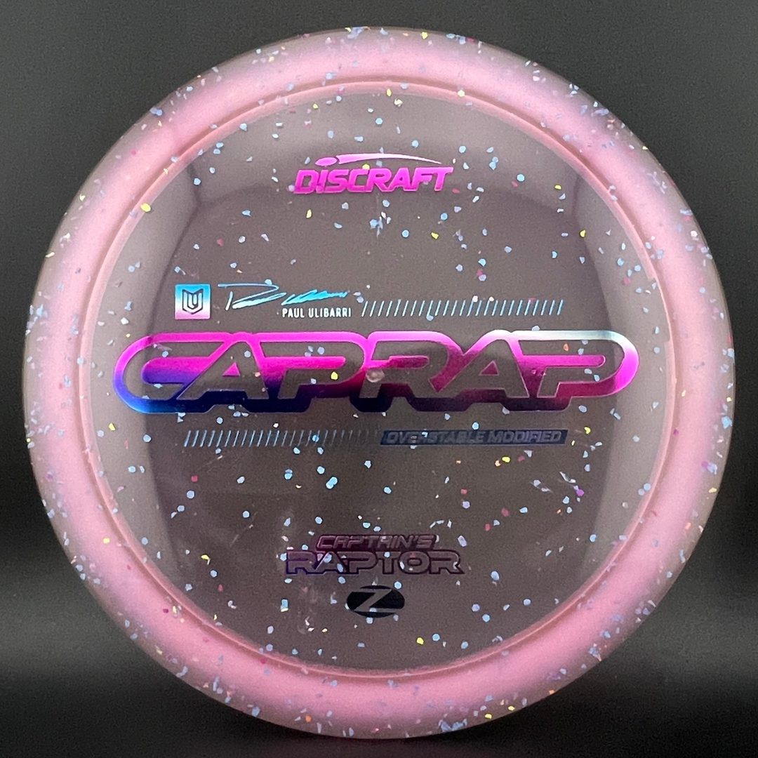 Confetti Z Captain's Raptor - Paul Ulibarri 2026 Discraft