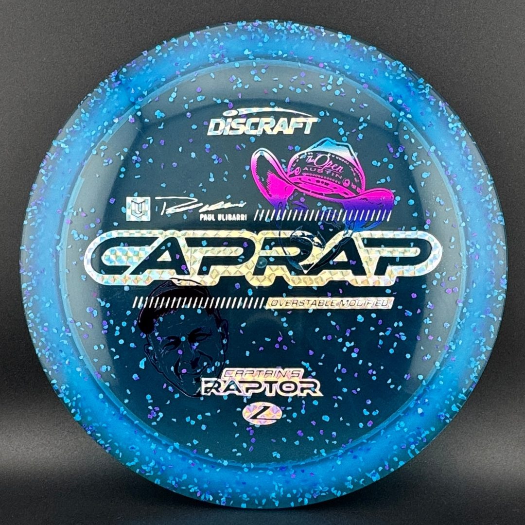 Confetti Z Captain's Raptor - Victory Edition Paul Ulibarri 2026 Discraft