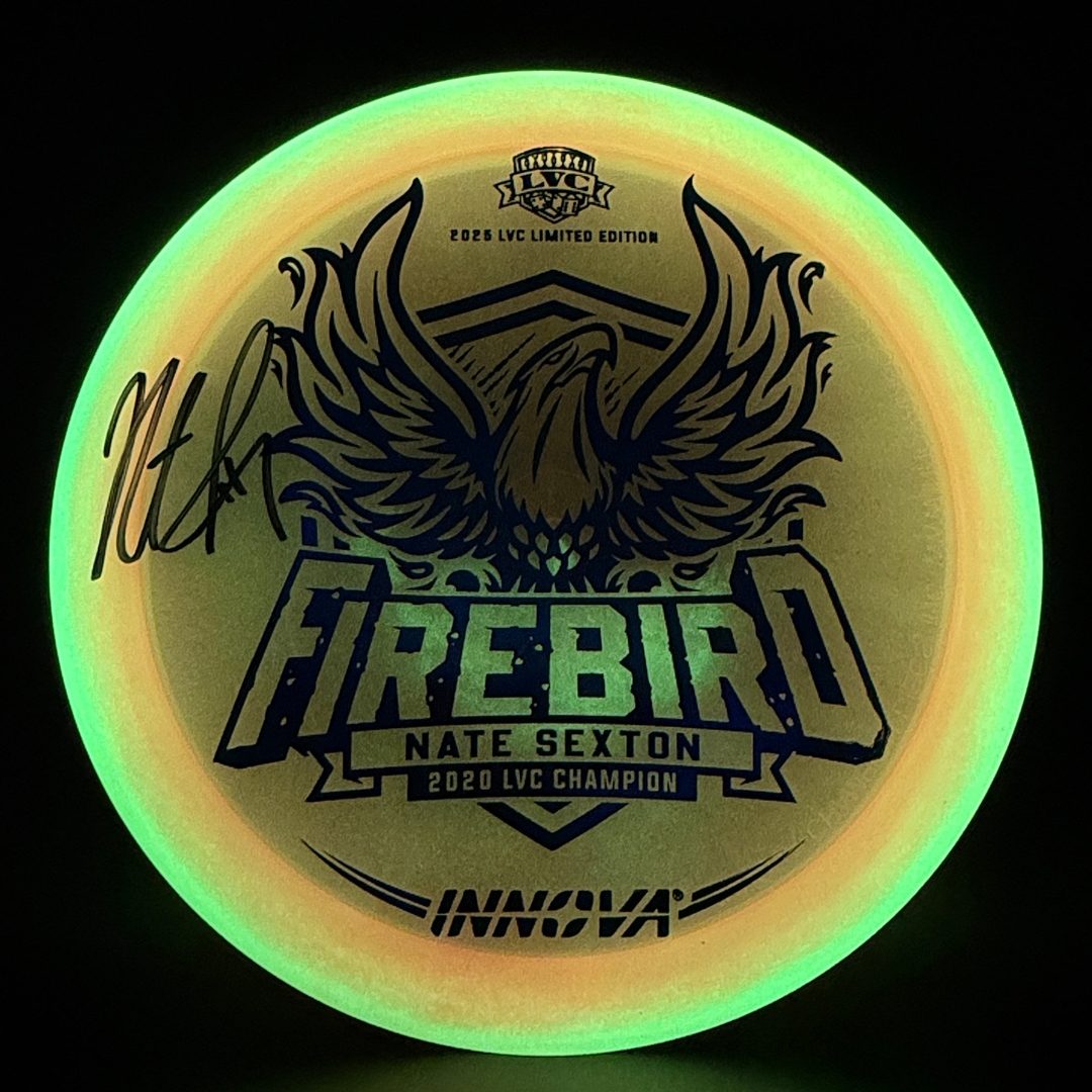 Proto Glow Pearl Champion Firebird - Autographed - 2025 LVC Nate Sexton Innova