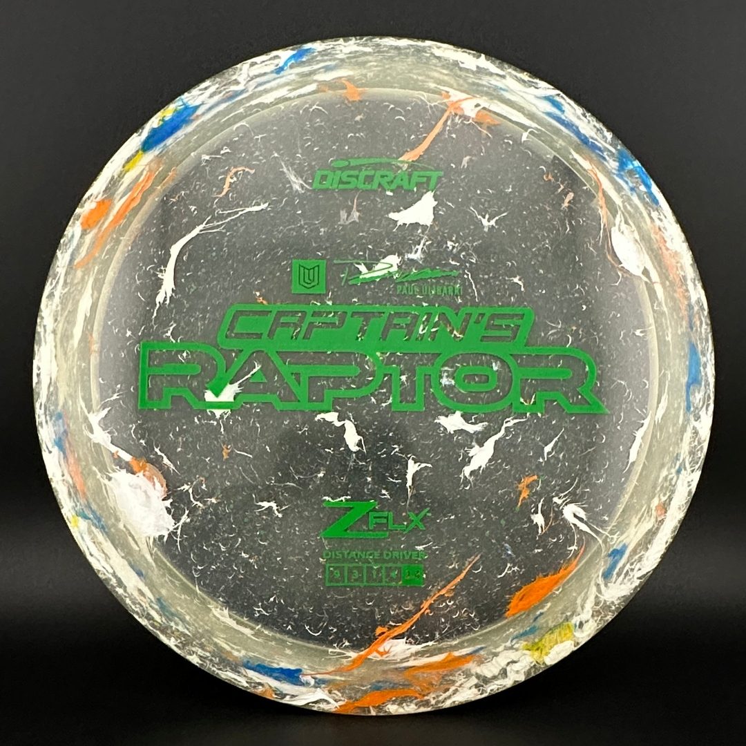 Jawbreaker Z FLX Captain's Raptor - Paul Ulibarri Discraft
