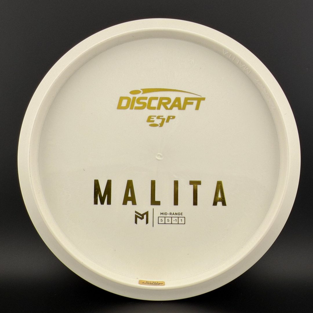 White ESP Malita - Dyer's Delight - Paul McBeth Discraft