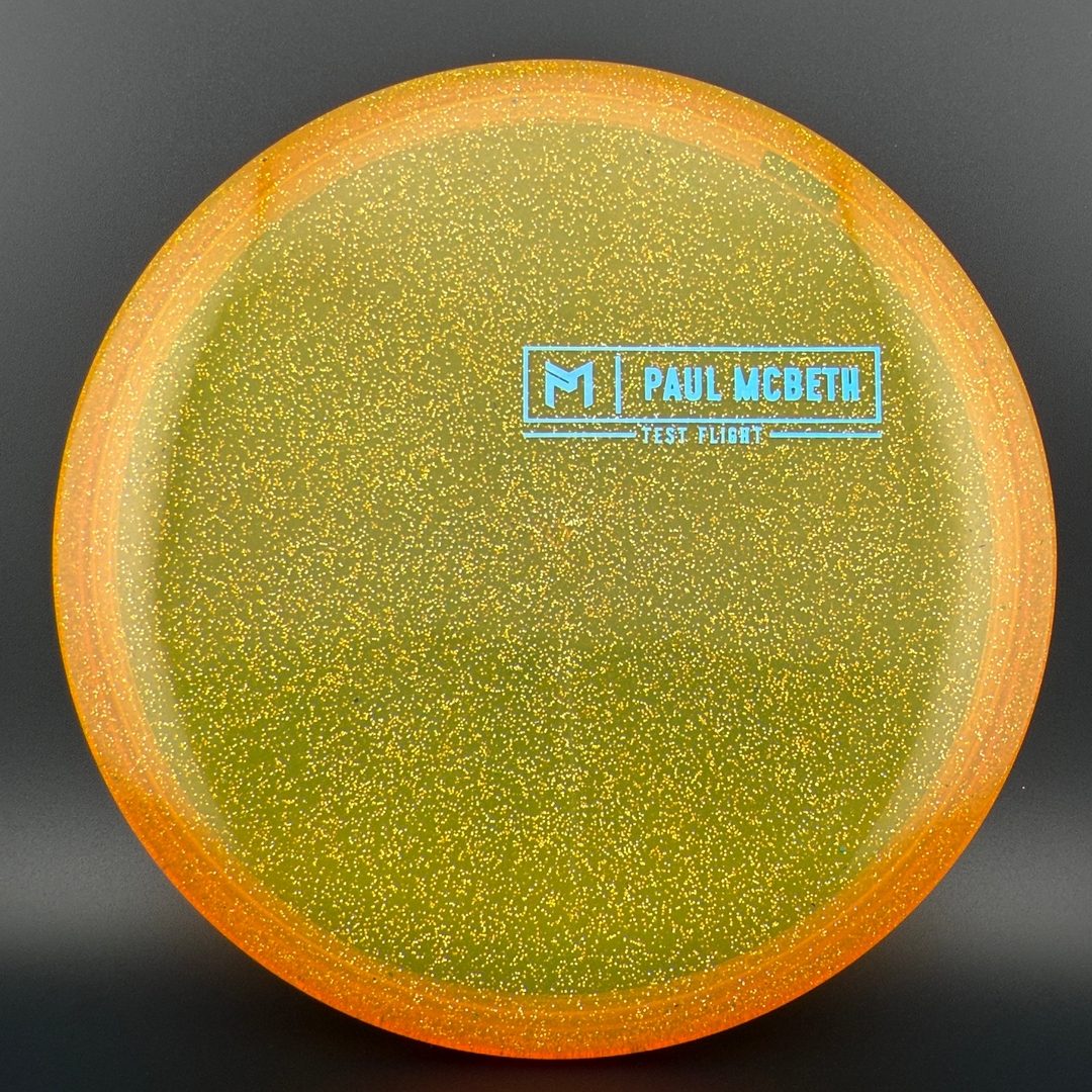 Z Sparkle Kratos Test Flight - Paul McBeth Discraft