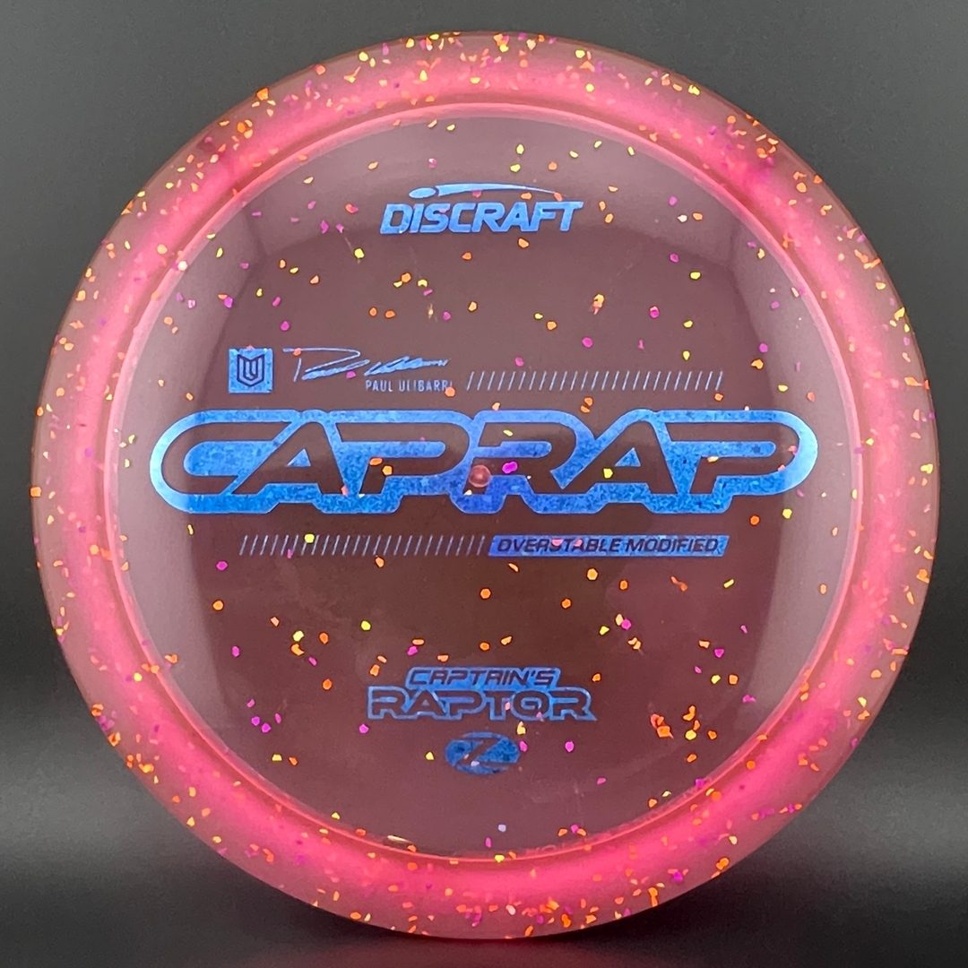 Confetti Z Captain's Raptor - Paul Ulibarri 2026 Discraft