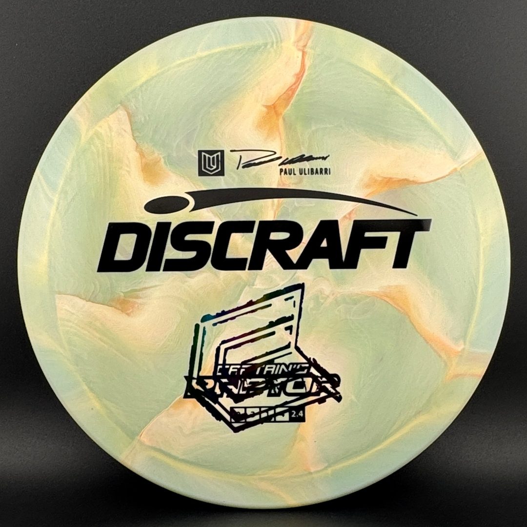 ESP Swirl Captain's Raptor - Misprint - Paul Ulibarri Stamp Discraft