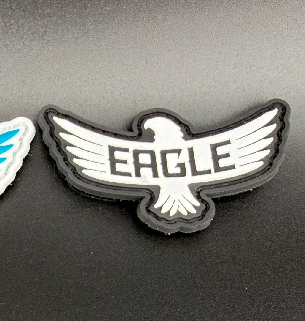 Team MVP PVC Patches Hook N Loop Backside MVP