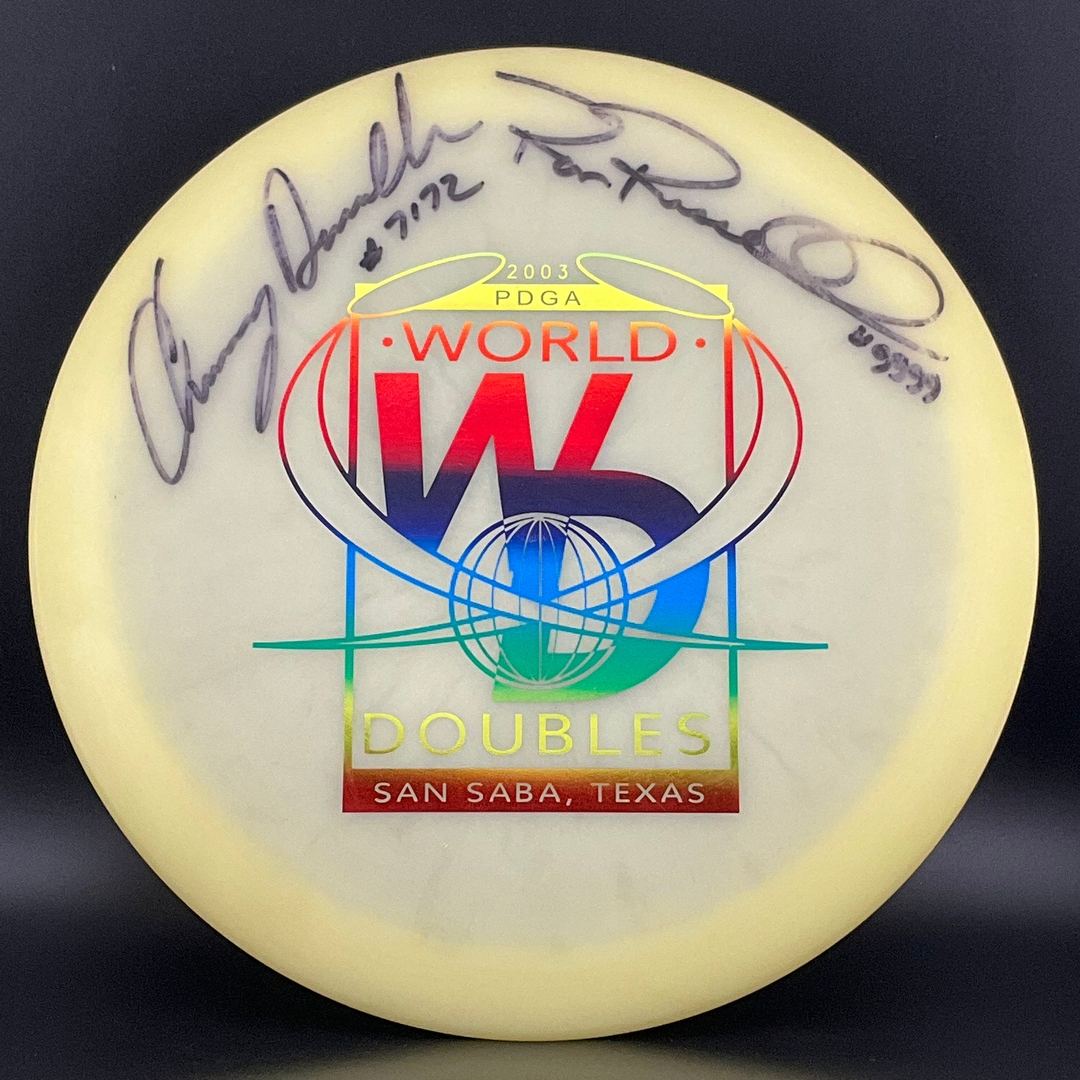 Glow Champion Eagle *Signed* - 2003 PDGA World Doubles Innova