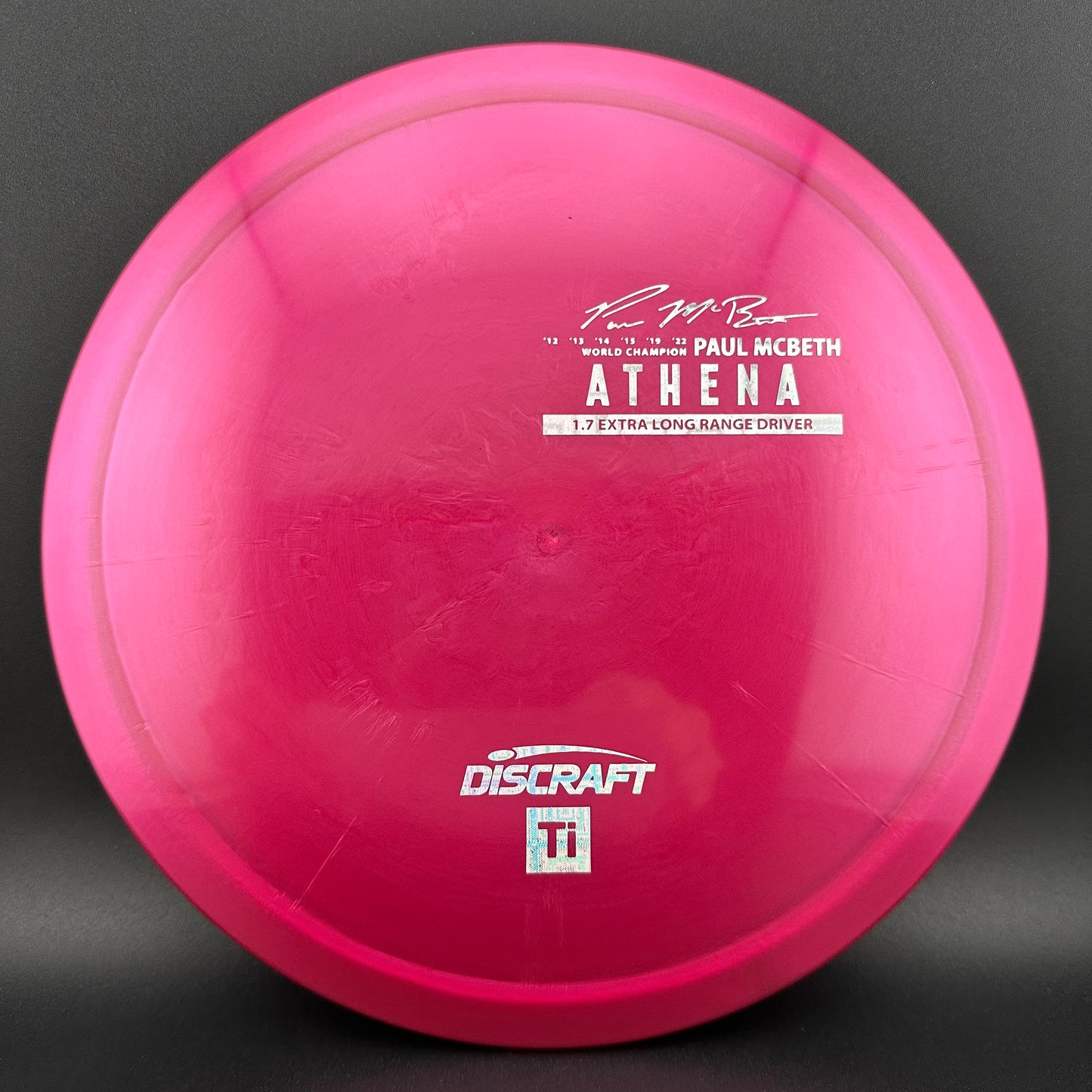 Titanium Athena - Paul McBeth Limited Edition Discraft