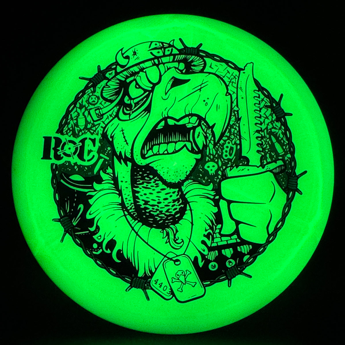 Proto Glow Halo Champion Roc3 - War Bird USDGC 2025 Innova