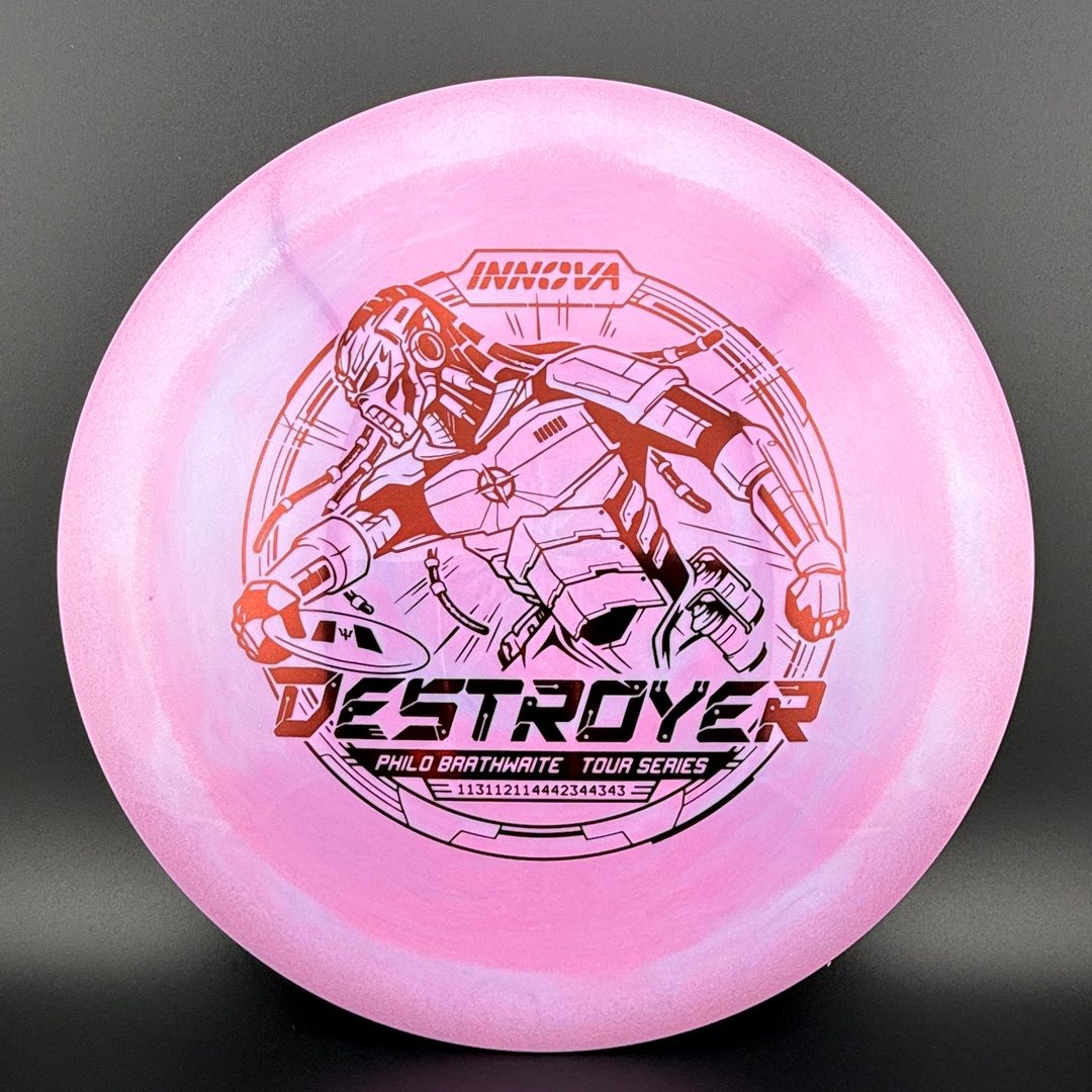 Swirly Star Destroyer - Philo Brathwaite 2025 Tour Series Innova
