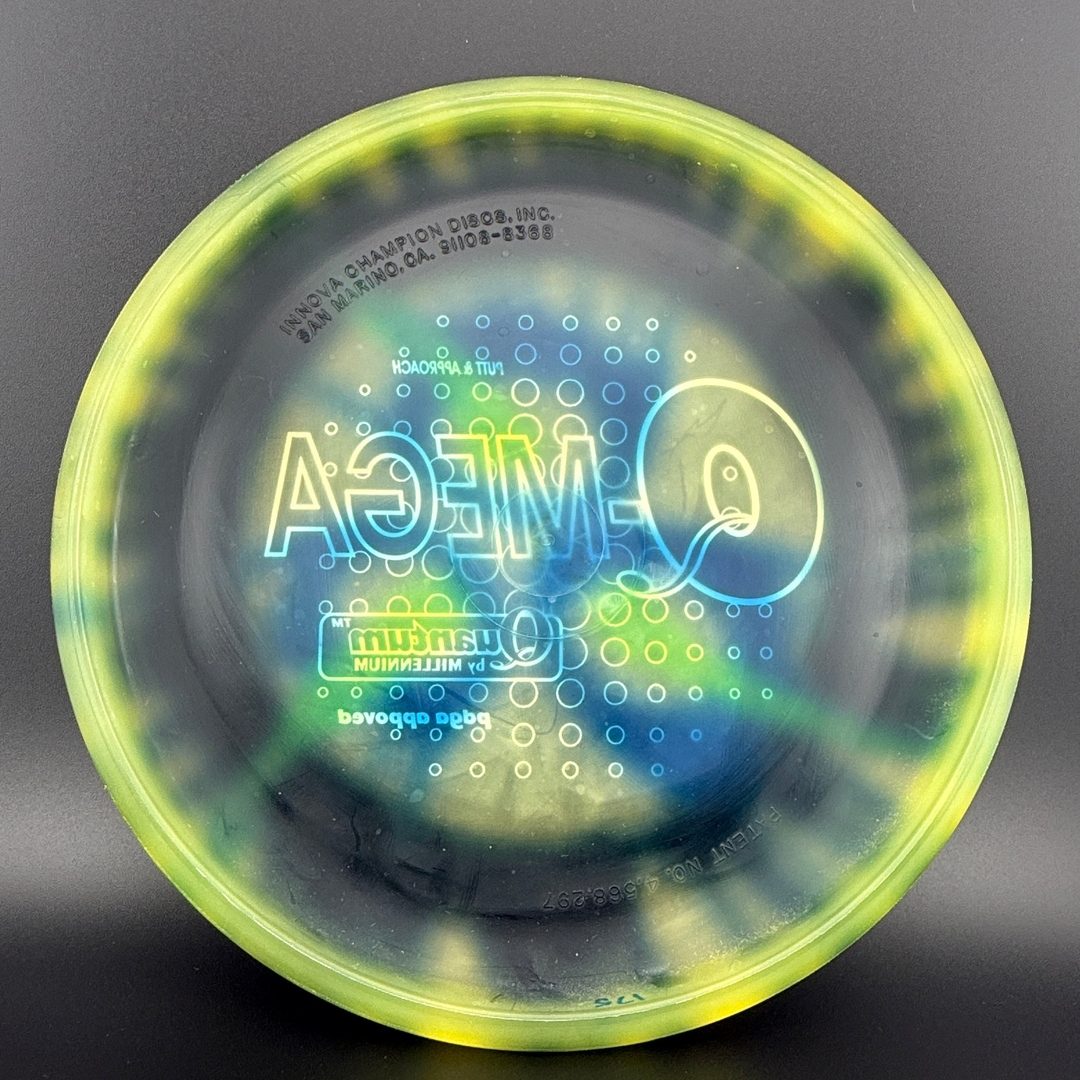 Quantum Omega - Gummy Older Run Innova Patent #'s - Dyed Millennium