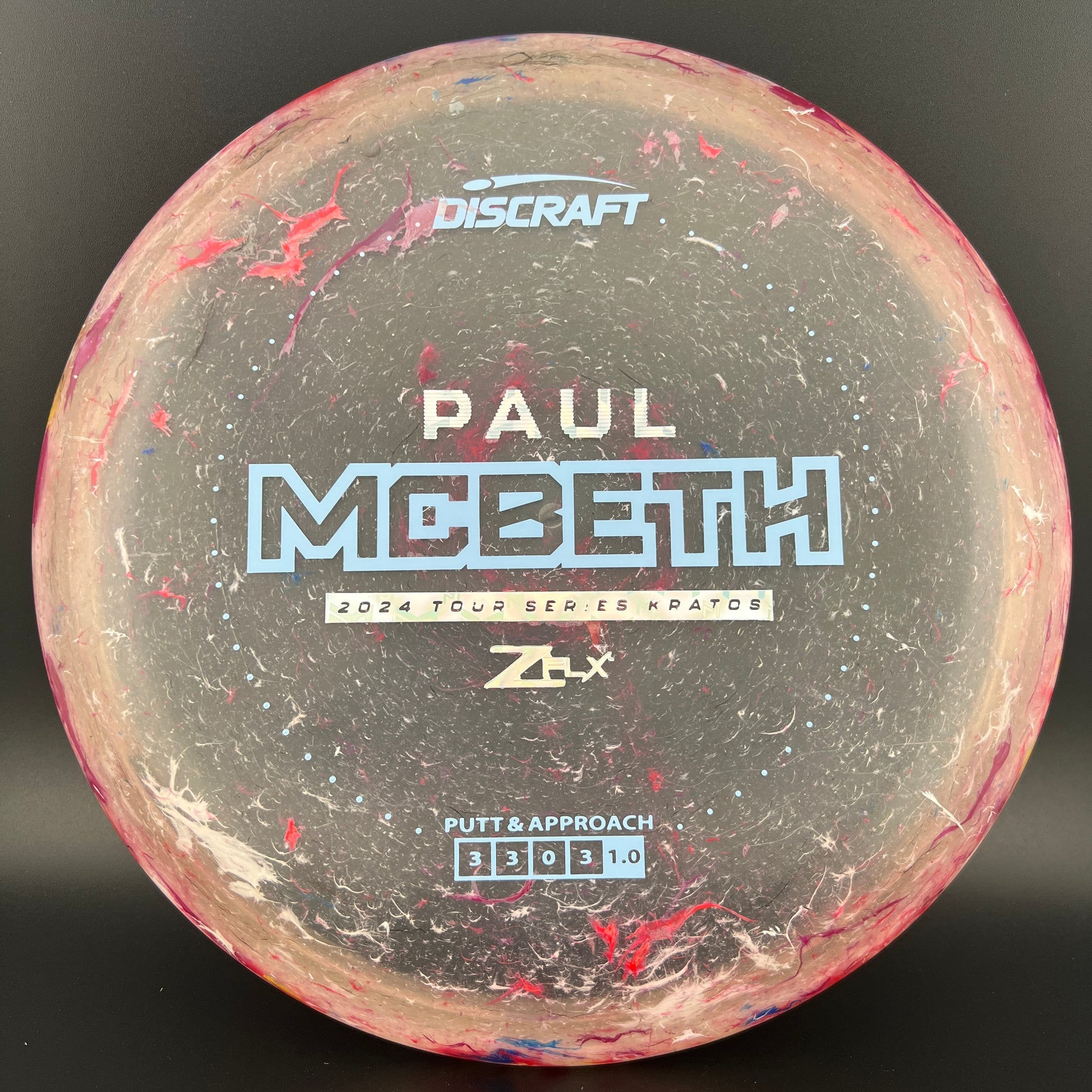 Jawbreaker Z FLX Kratos - 2024 Paul McBeth Tour Series Discraft