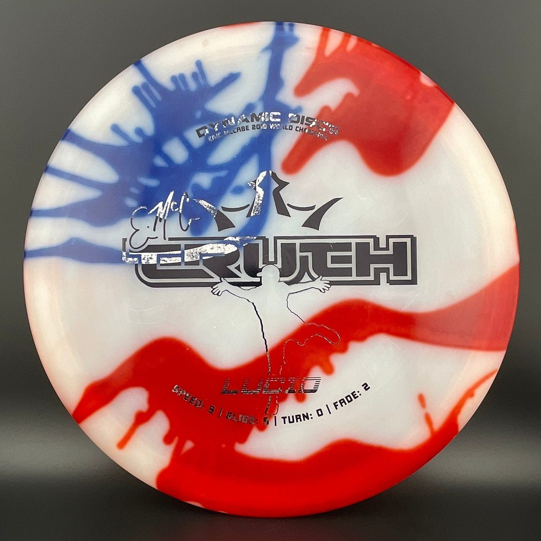 Lucid Emac Truth - MyDye American Flag Dynamic Discs