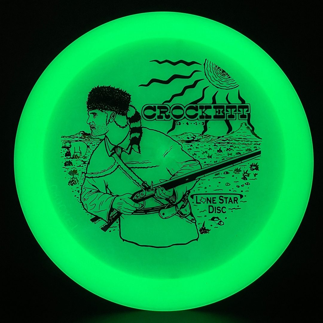 Glow Crockett - Alpha and Bravo Glow Lone Star Discs