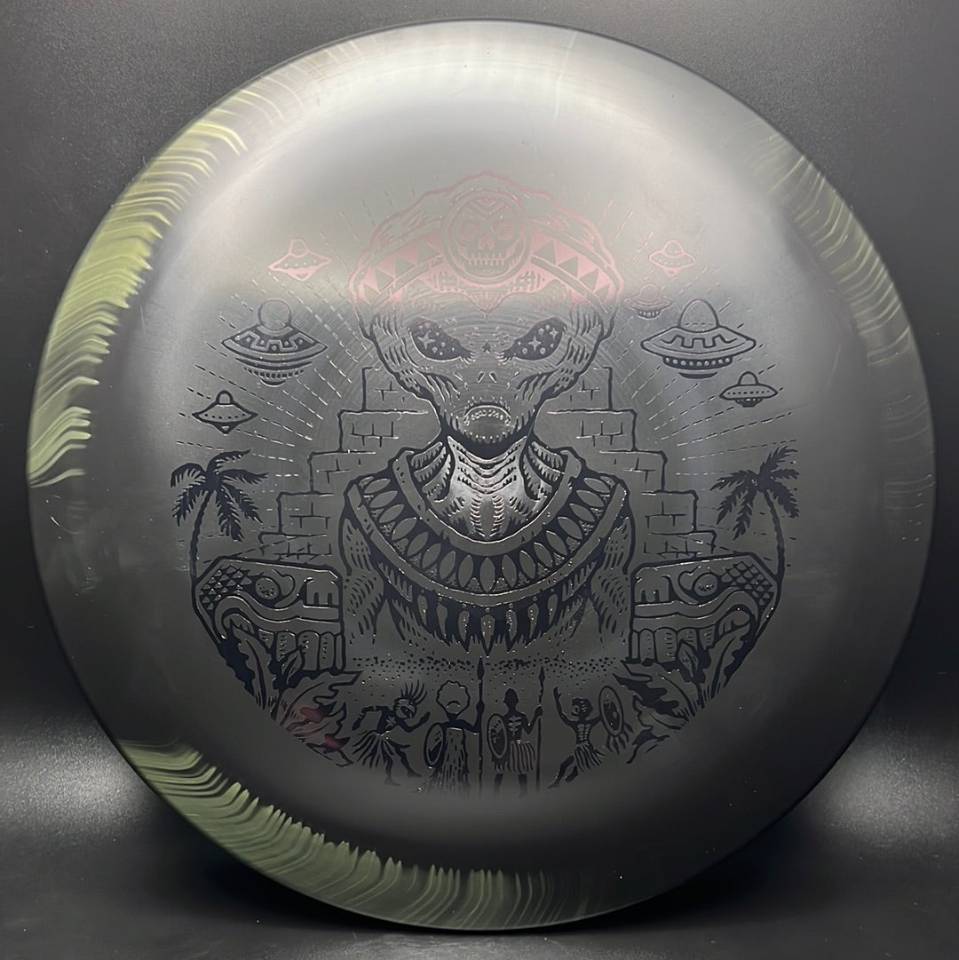S-Blend Scepter - Murdered Out "Alien Aztec" Infinite Discs
