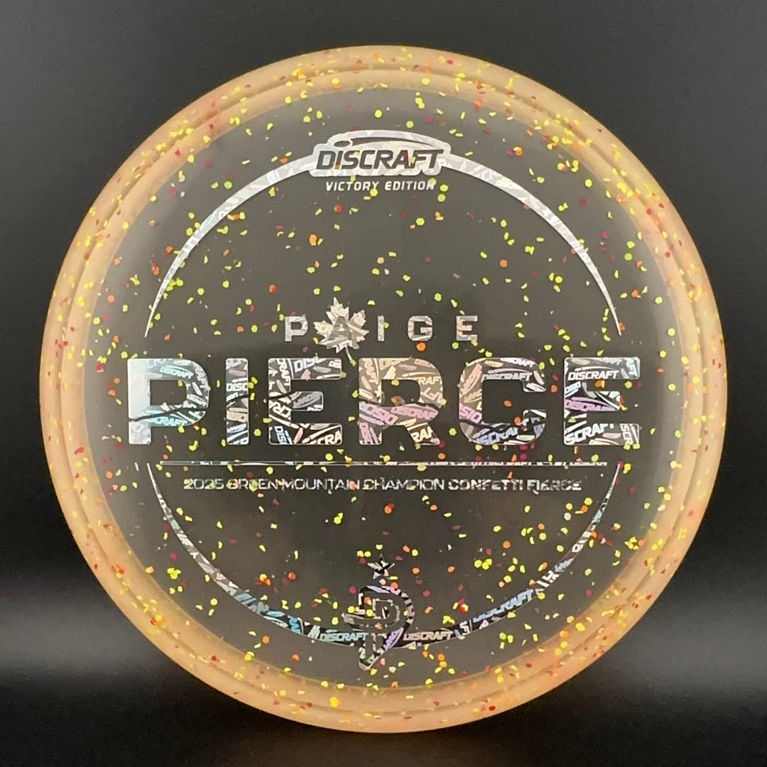 Confetti Z Fierce - Victory Edition - Paige Pierce GMC 2025 Discraft