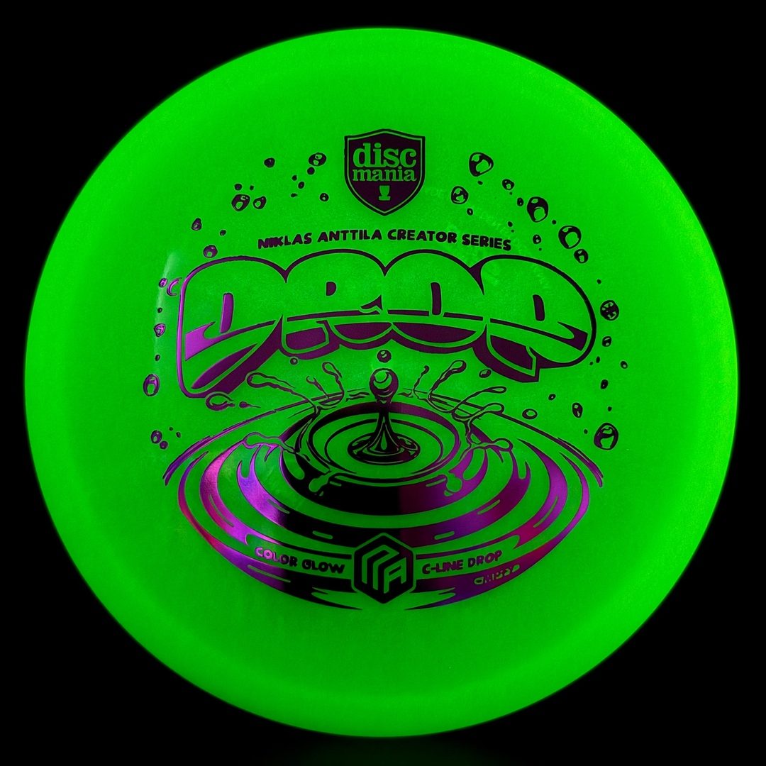 Color Glow C-Line Drop - Niklas Anttila Creator Series - Art by Manny Trujillo Discmania