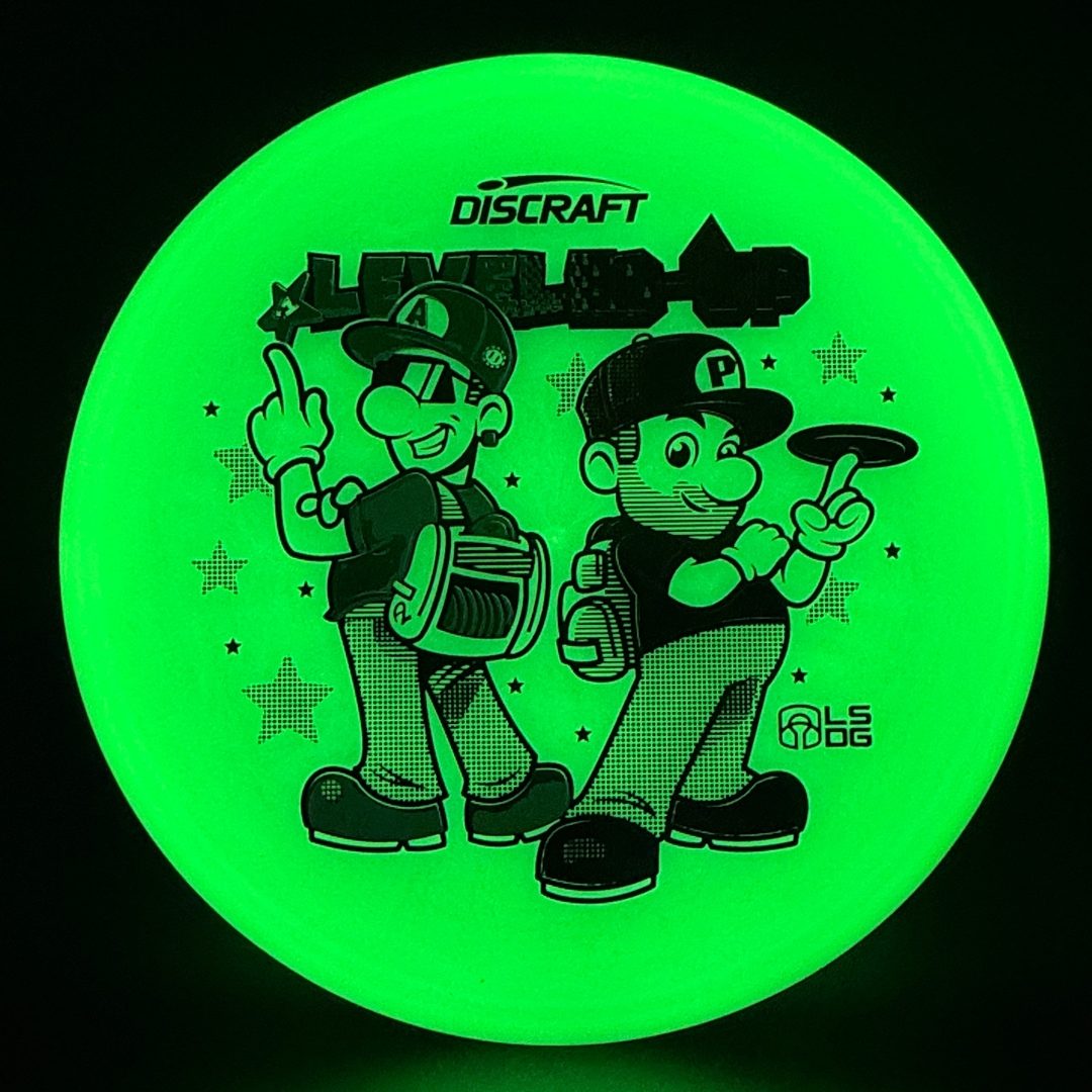 Mega Glo Luna - Leveled-Up Misprints - McBeth & Barela Discraft