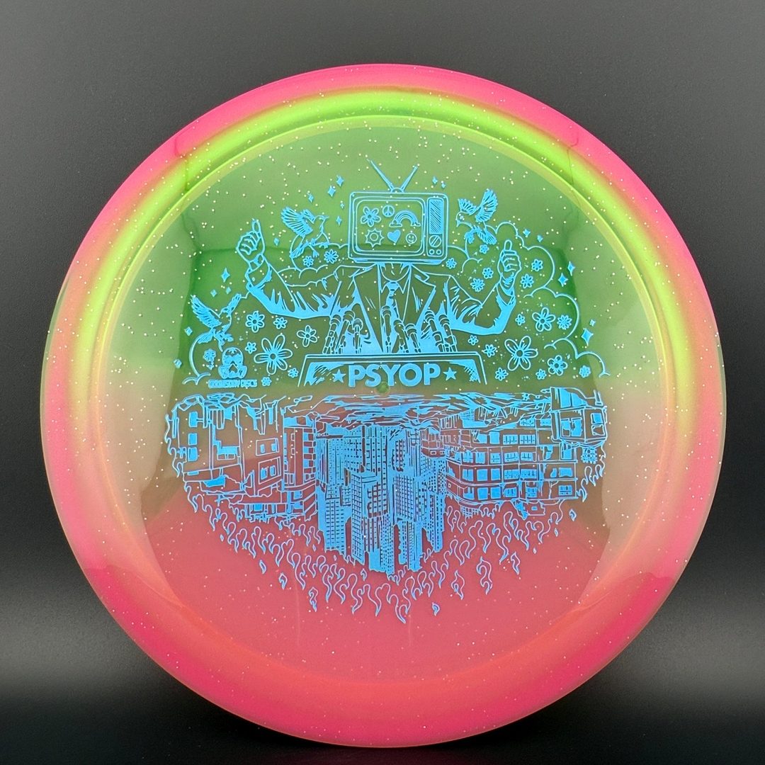Metal Flake Retina Psyop Doomsday Discs