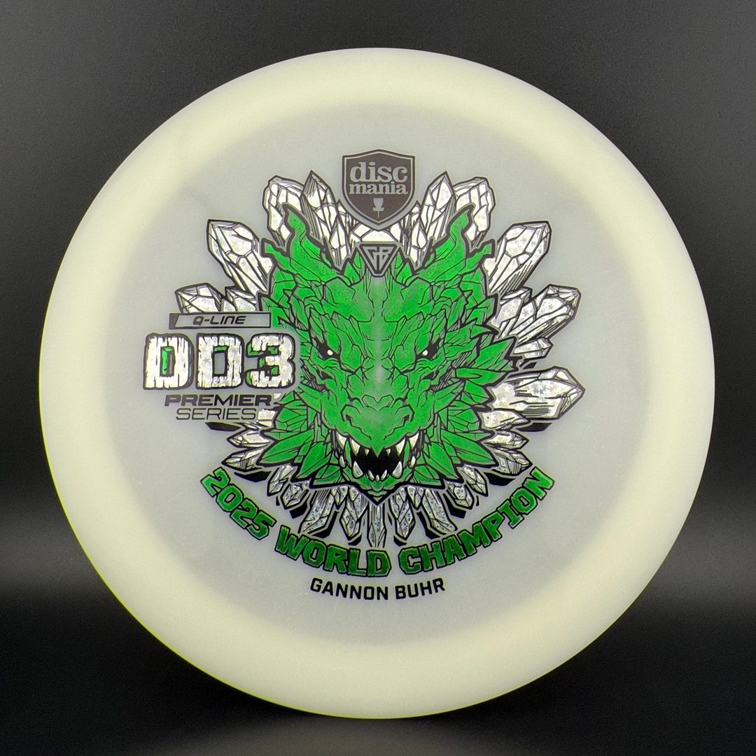 Q-Line DD3 - Gannon Buhr 2025 World Champion Discmania
