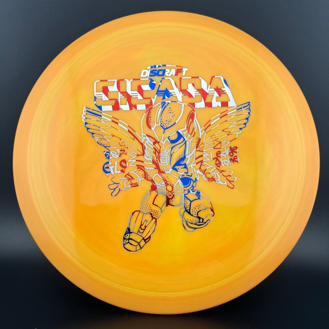 ESP Glo Cicada - 2024 Ledgestone Finale Discraft