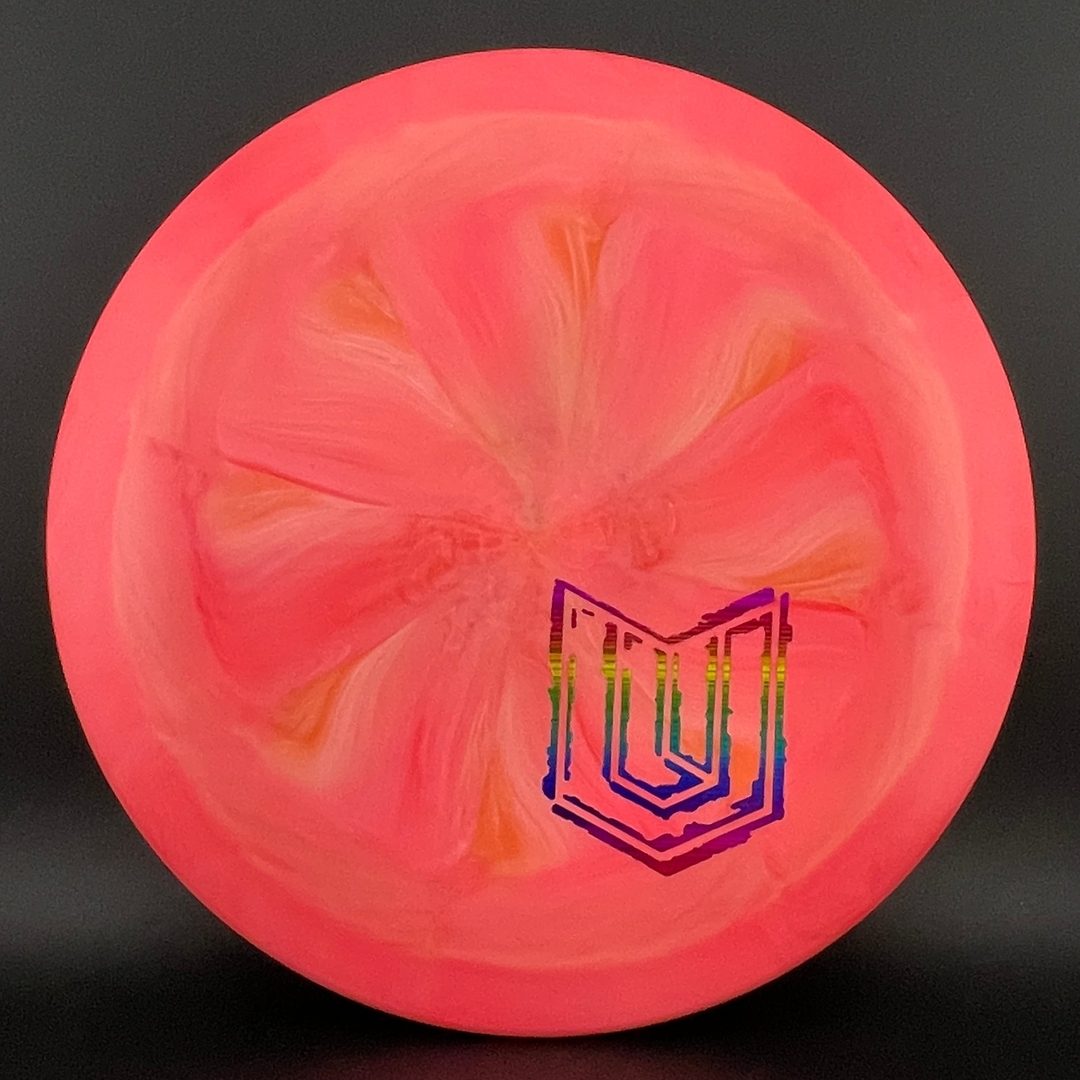 ESP Swirl Captain's Raptor - Mini Paul Ulibarri Stamp Discraft
