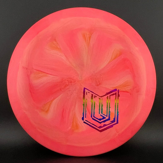 ESP Swirl Captain's Raptor - Mini Paul Ulibarri Stamp Discraft