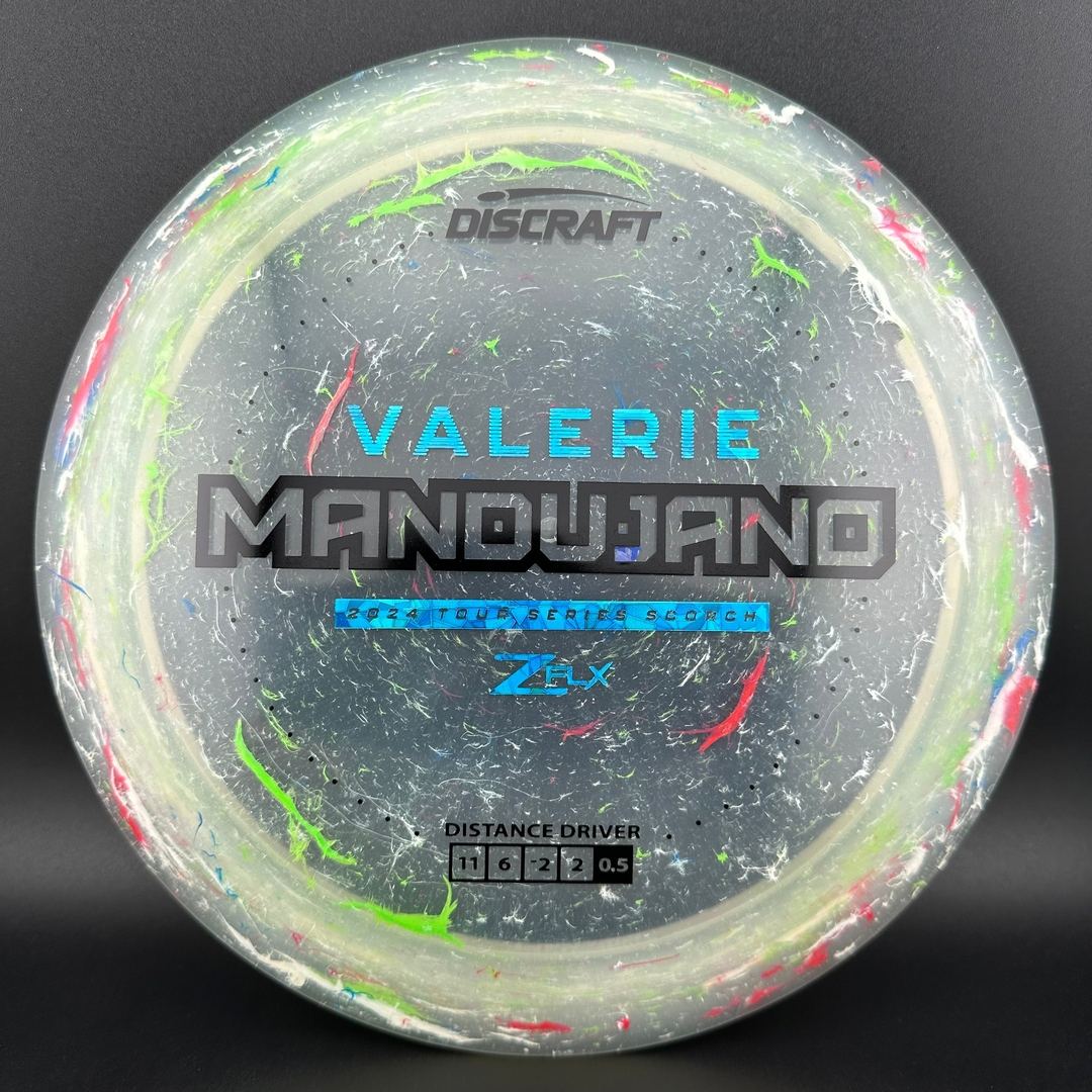 Jawbreaker Z FLX Scorch - 2024 Valerie Mandujano Tour Series Discraft