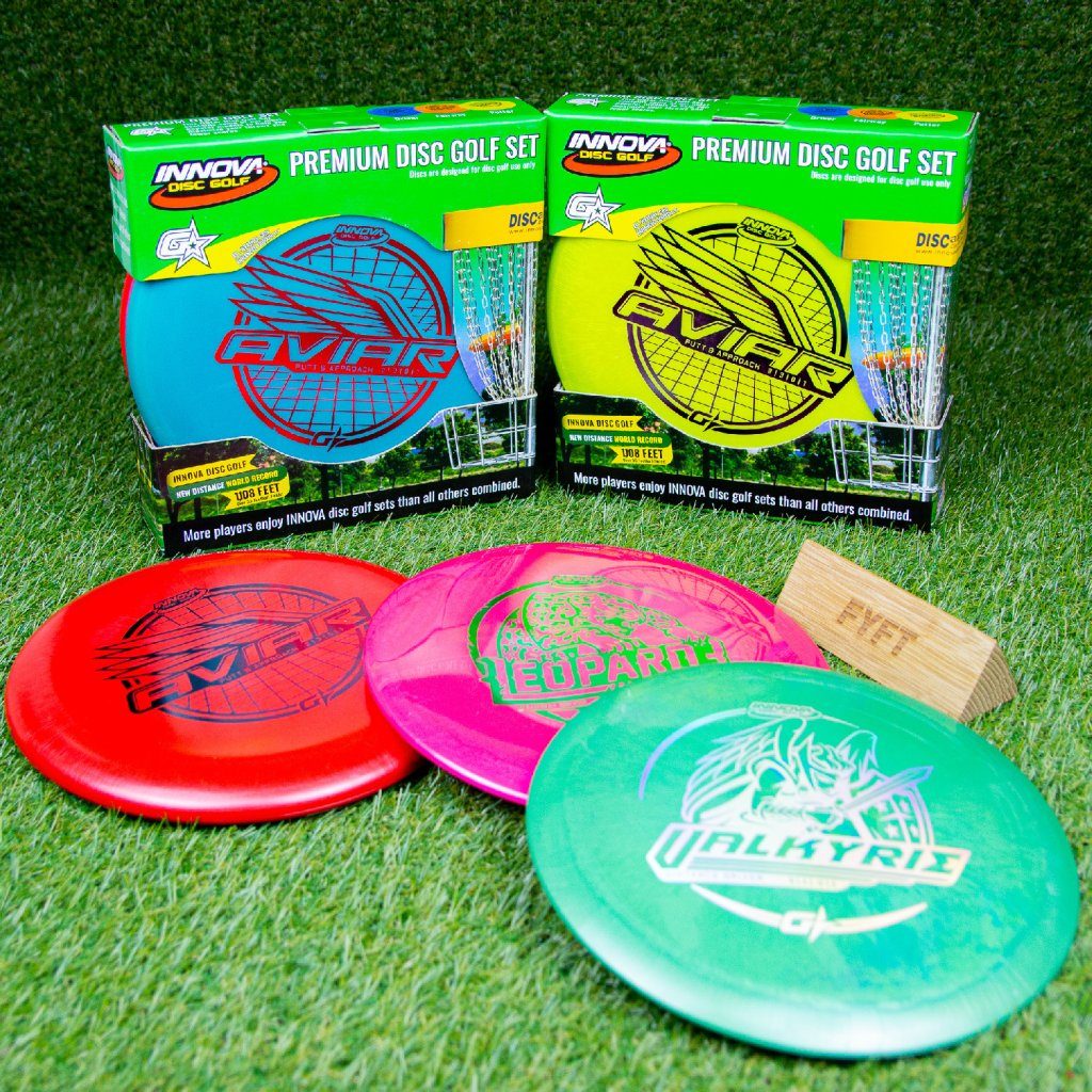 Premium Gstar Disc Golf Starter Set - 3 Discs Innova