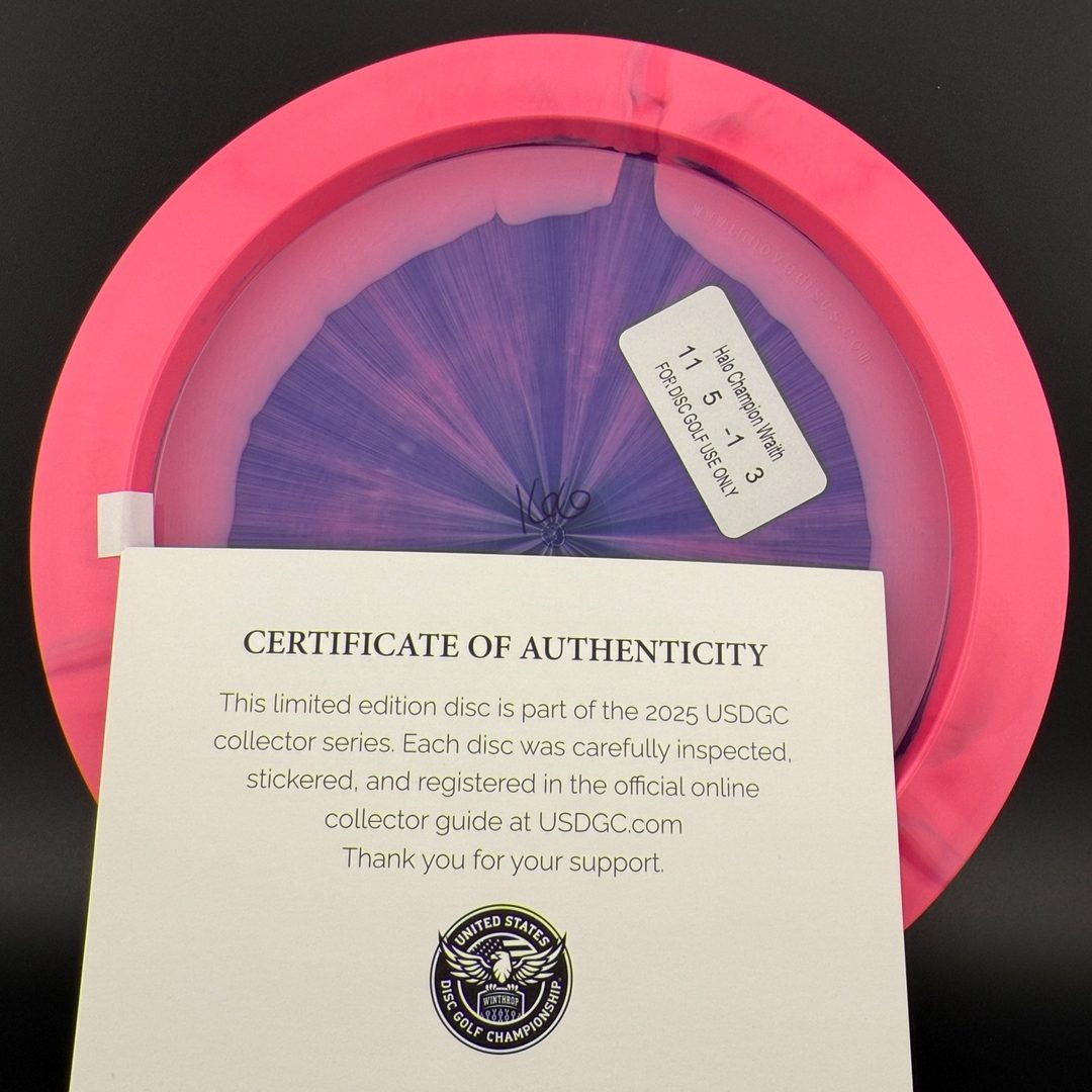 Halo Champion Wraith - USDGC Wax Seal - Small Batch 1/100 Innova