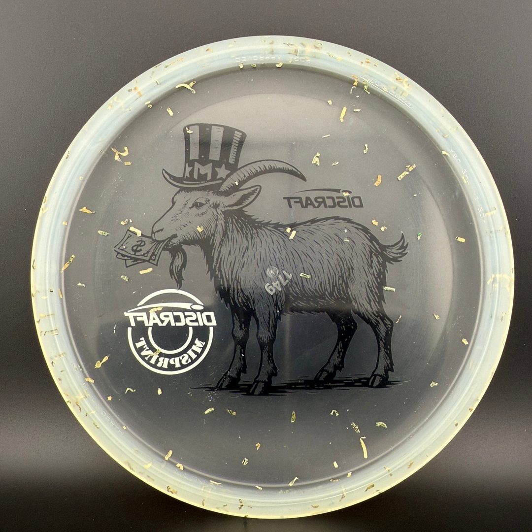 Shredded Money Z Luna - Misprint Paul McBeth GOAT Edition Discraft