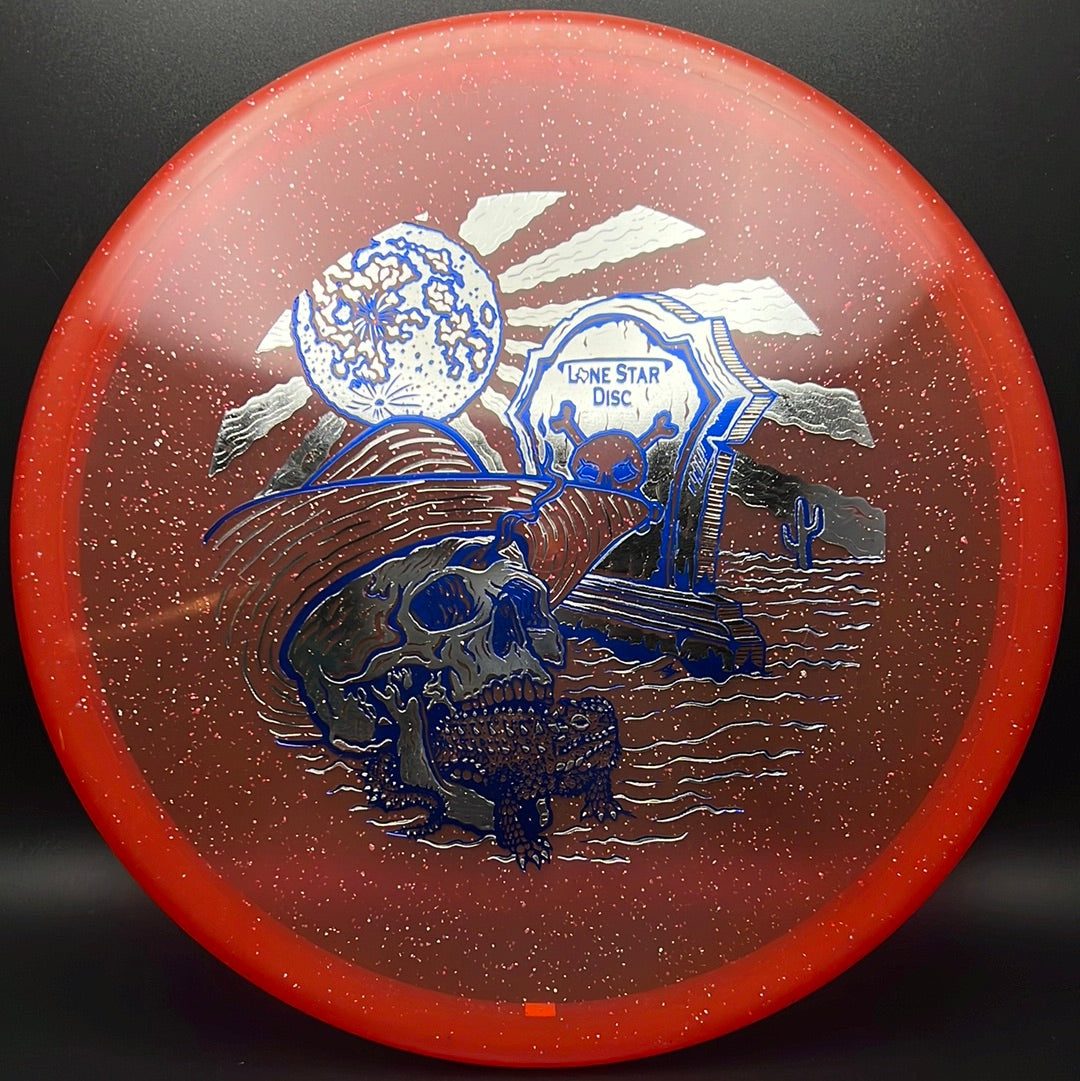 Founders Horny Toad - First Run - Art by Ripper Studios Lone Star Discs