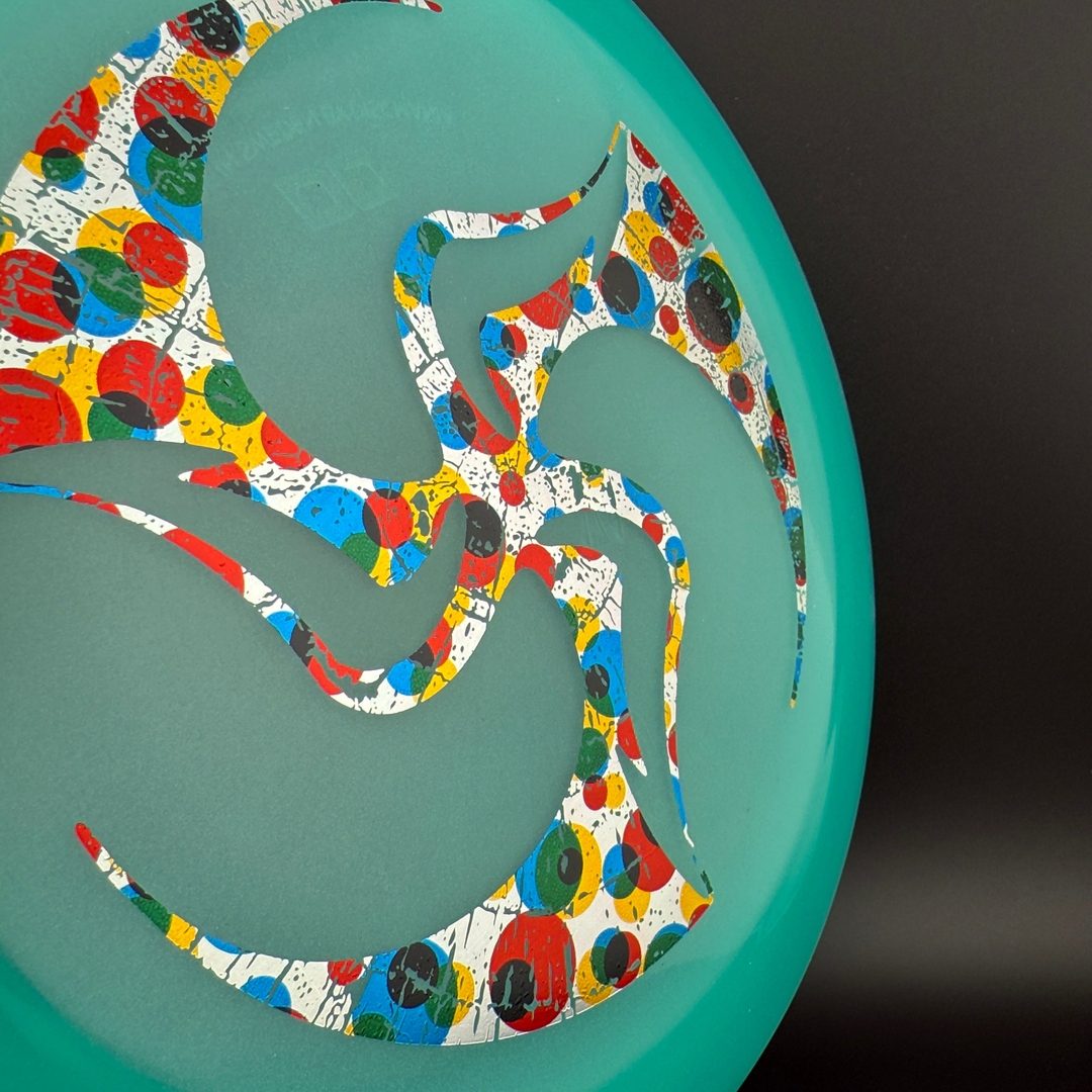 Color Glow C-Line DD - Huk Cracked *Warehouse Stash* Discmania