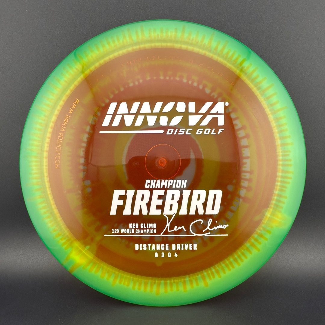 I-Dye Champion Firebird - Ken Climo 12x World Champ Innova