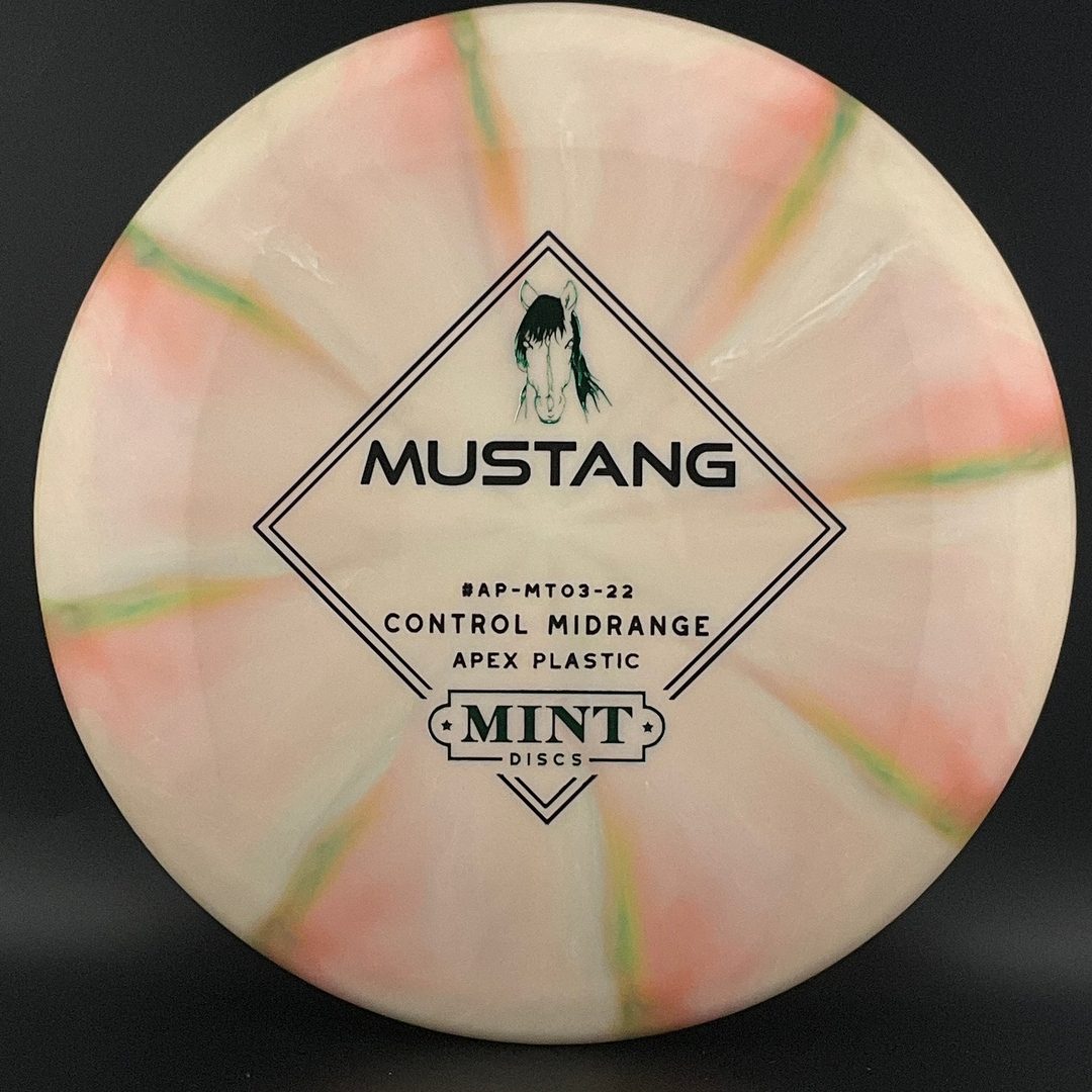 Swirly Apex Mustang - 2022 Run MINT Discs