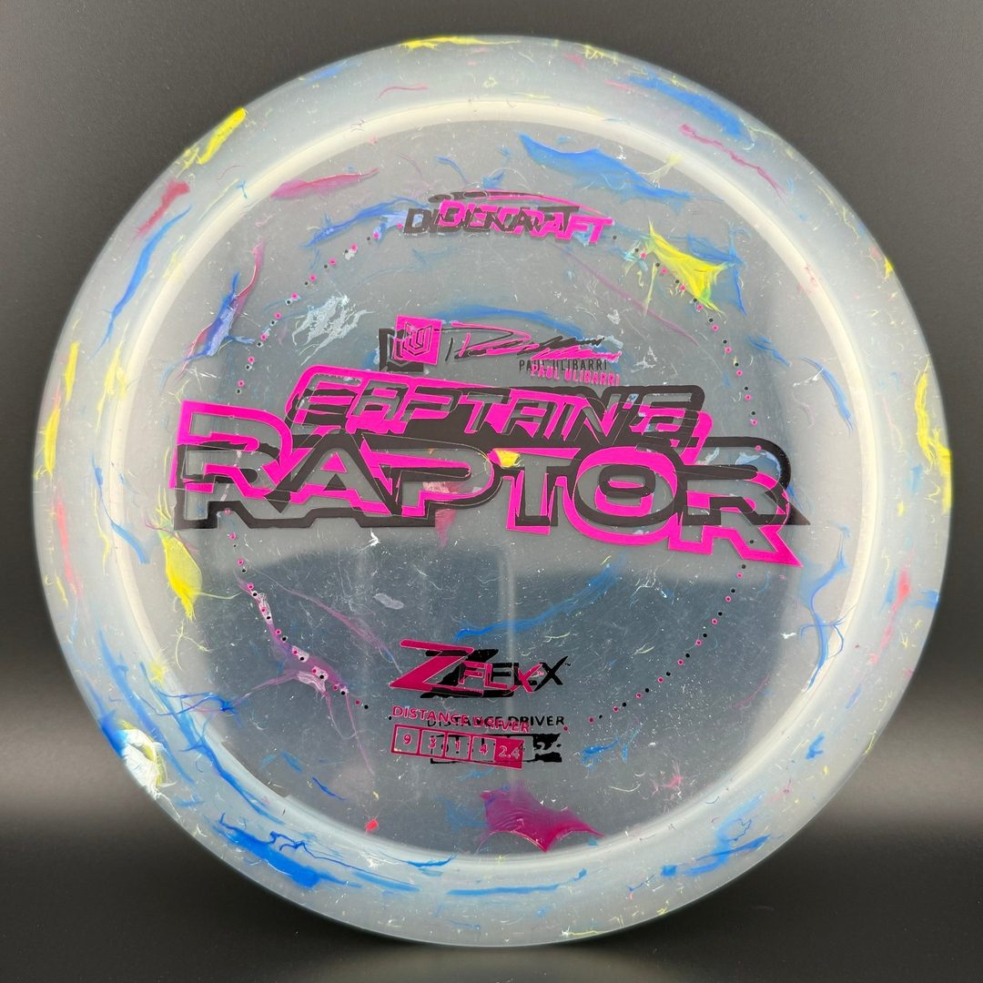 Jawbreaker Z FLX Captain's Raptor - Misprint - Paul Ulibarri Discraft